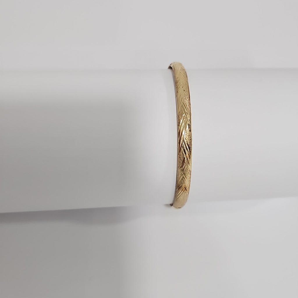 PULSERA RIGIDA ORO 14 K 5.1 GRMS (SEMINUEVO)