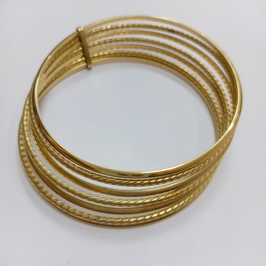 SEMANARIO DE PULSERAS ORO 14 K 11,80 GRMS (SEMINUEVO)