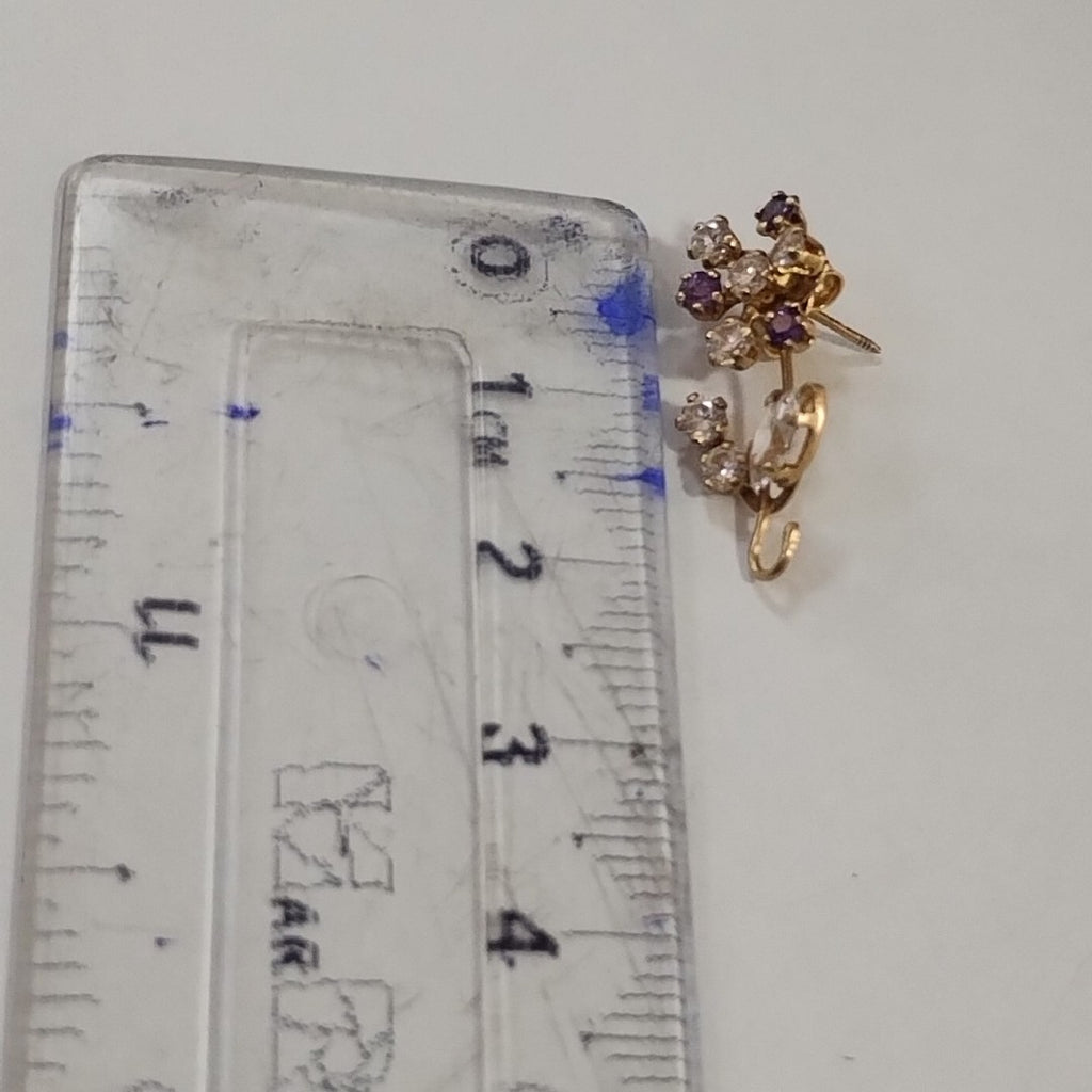 ARETES PAR ORO 10 K 1,90 GRMS (SEMINUEVO)