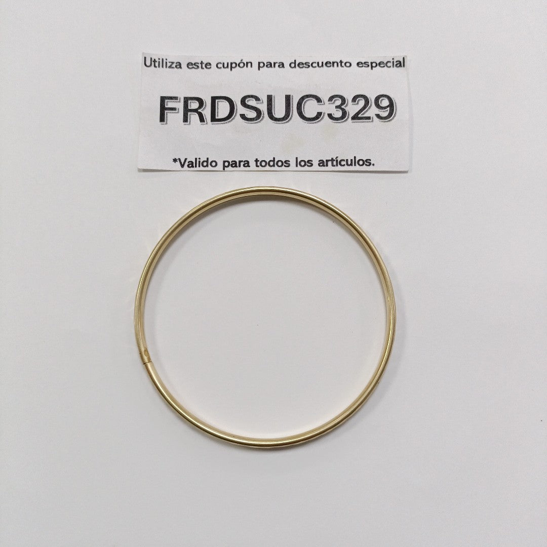 PULSERA RIGIDA ORO 10 K 4,50 GRMS (SEMINUEVO)