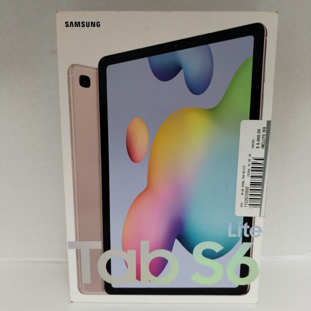 TABLETA SAMSUNG GALAXY TAB S6 LITE SM-P613 64 GB 4 GB RAM (SEMINUEVO)