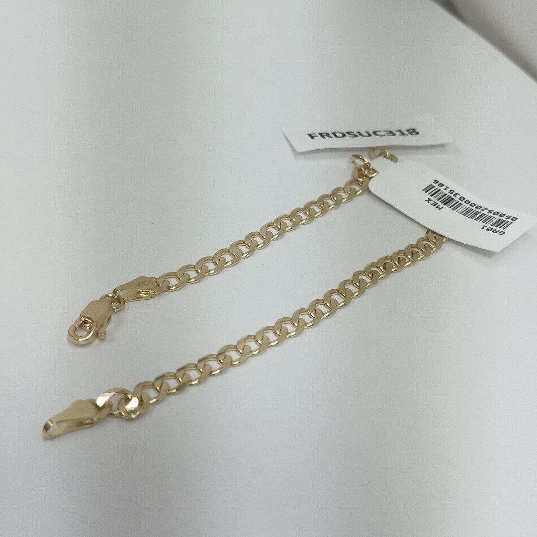 PULSERA BARBADA 14K 21 CM 5 GR (NUEVO)