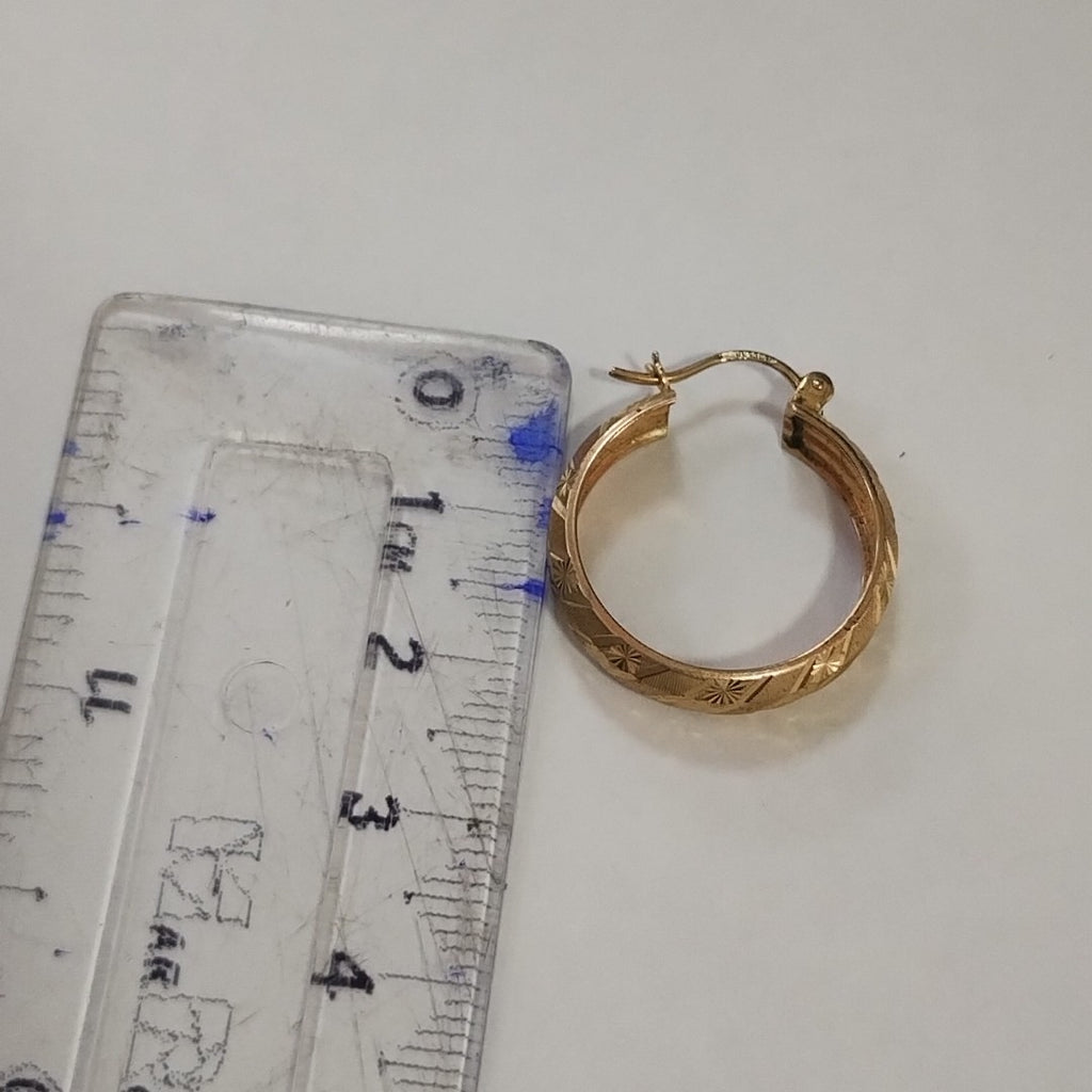 ARRACADAS PAR ORO 10 K 2.5 GRMS (SEMINUEVO)
