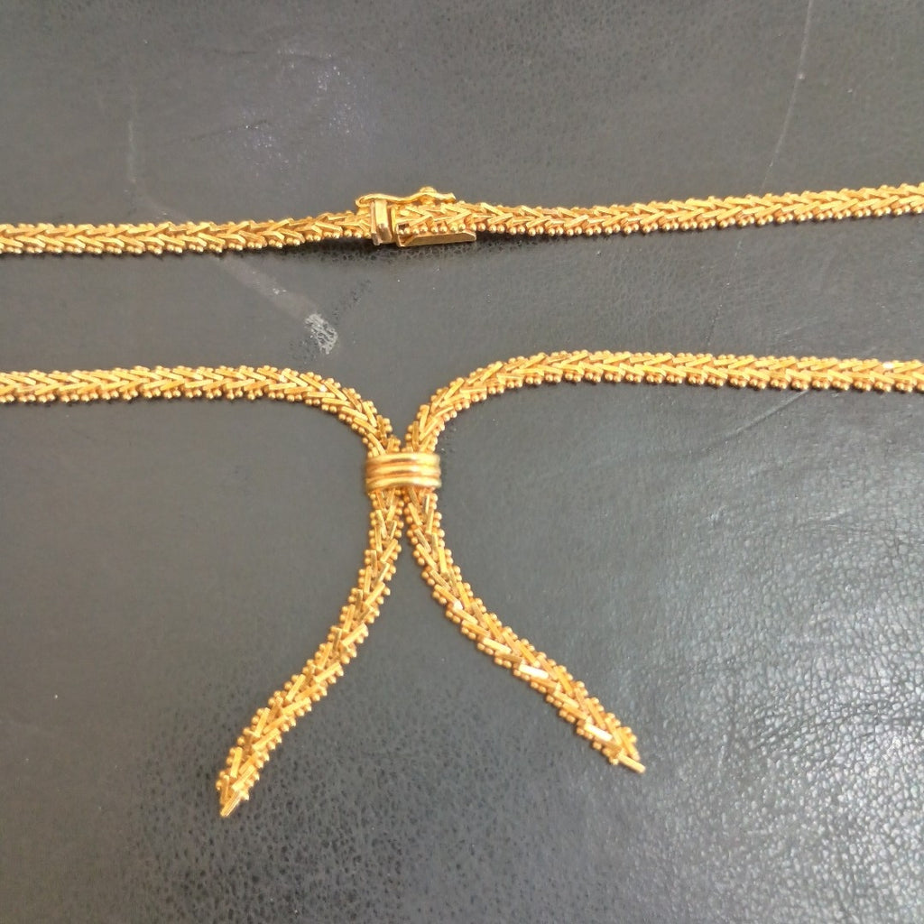 GARGANTILLA ORO 18 K 15.3 GRMS (SEMINUEVO)