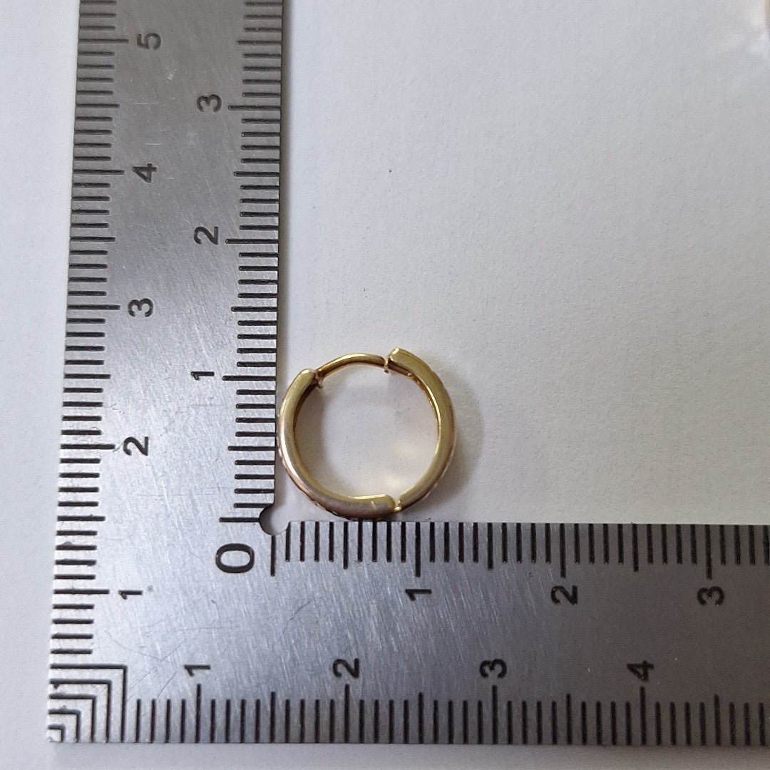 ARRACADAS PAR ORO 10 K 1,00 GRMS (SEMINUEVO)