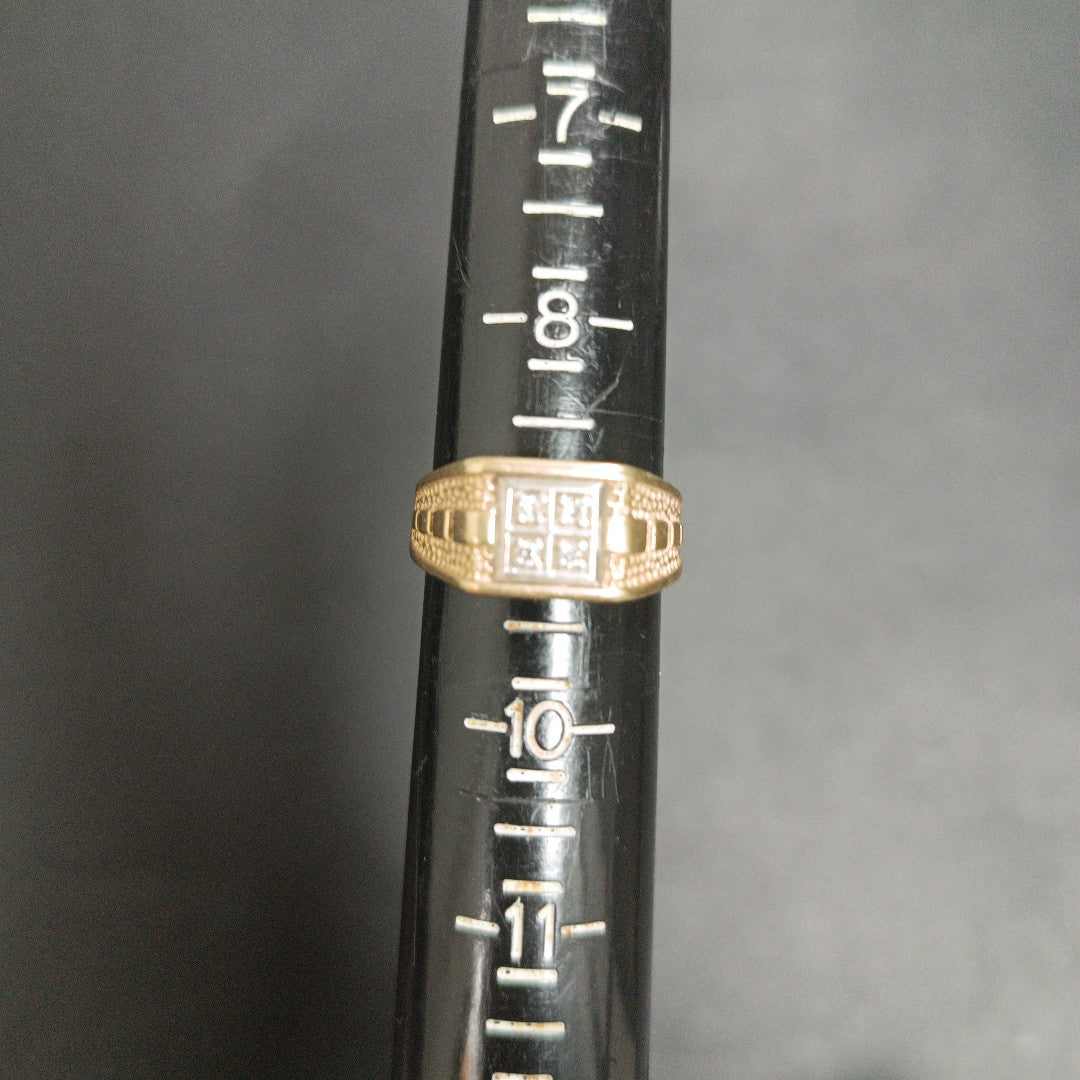 ANILLO ORO 10 K 7 GRMS (SEMINUEVO)