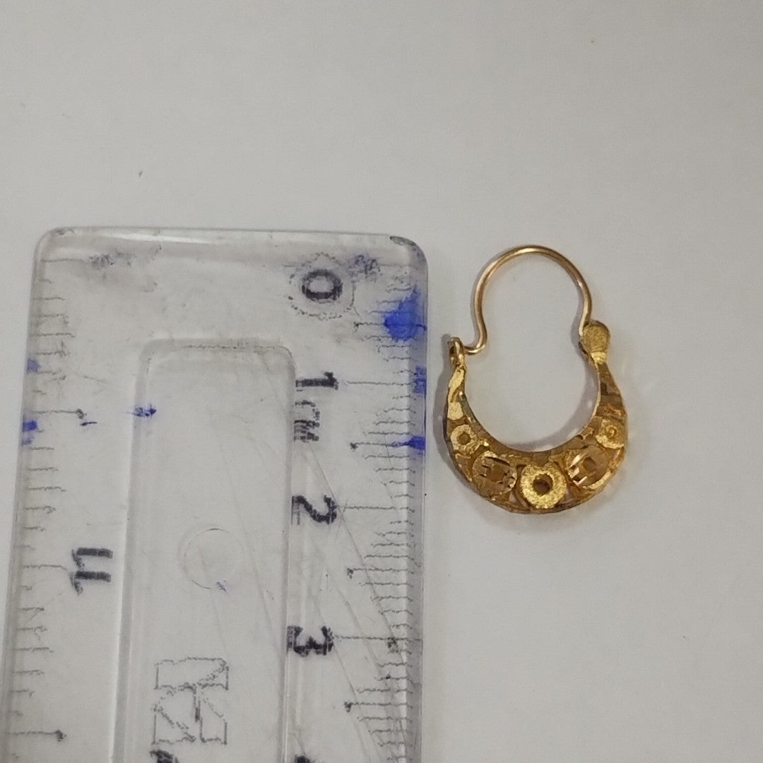 ARETES PAR ORO 10 K 1,80 GRMS (SEMINUEVO)