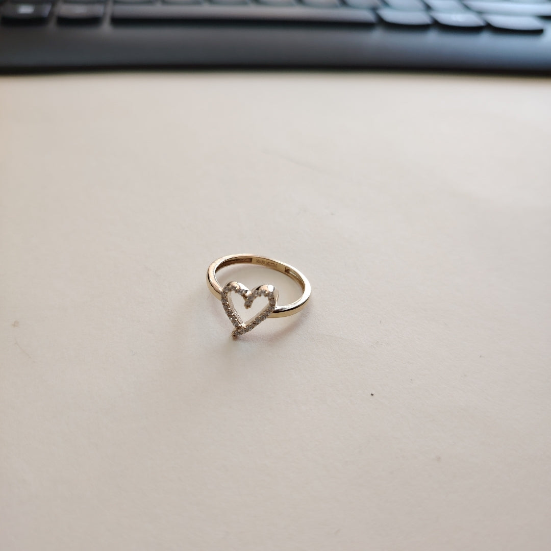 ANILLOS DAMA ORO 14K 2 (NUEVO)