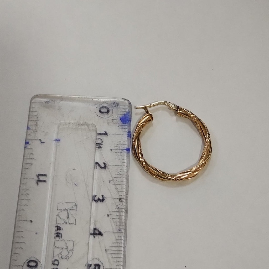 ARRACADAS PAR ORO 8 K 1,50 GRMS (SEMINUEVO)