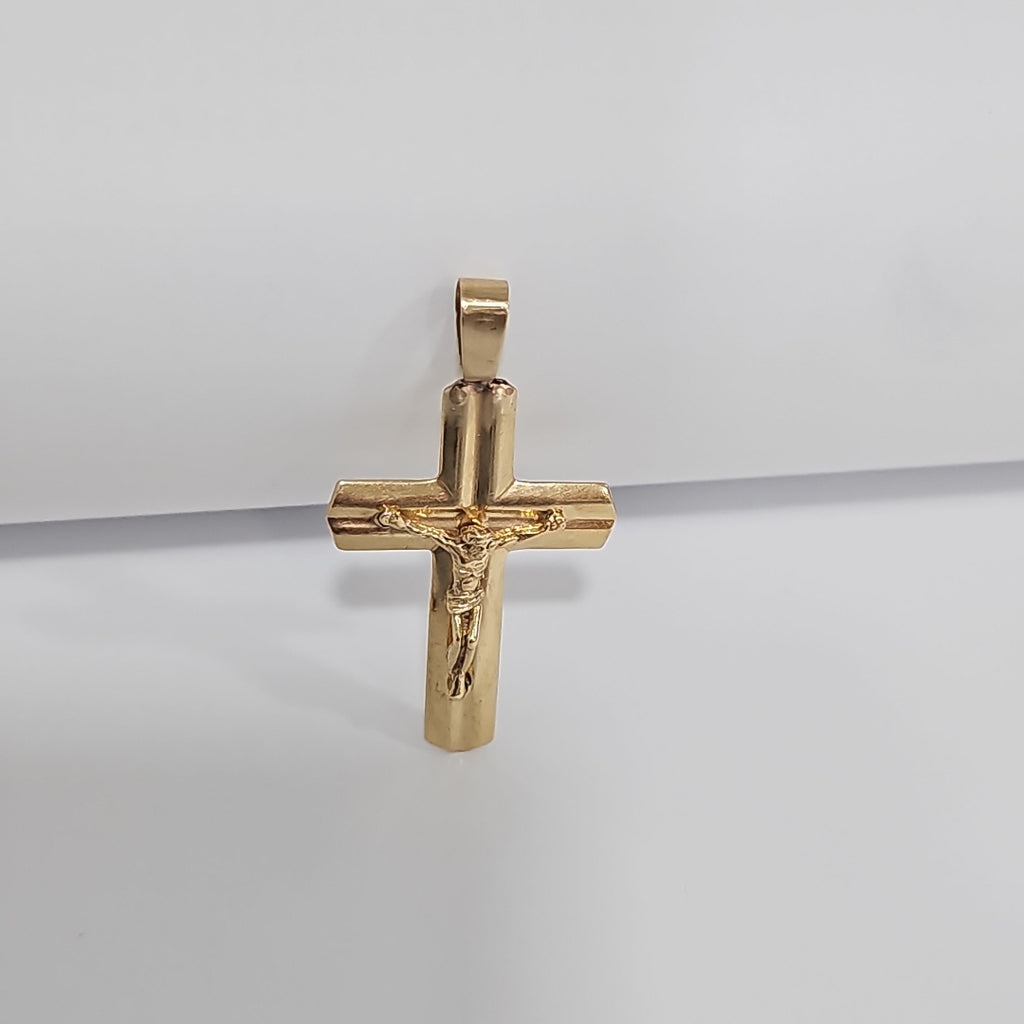 CRUCIFIJO ORO 14 K 3.2 GRMS (SEMINUEVO)