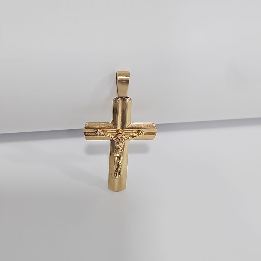 CRUCIFIJO ORO 14 K 3.2 GRMS (SEMINUEVO)