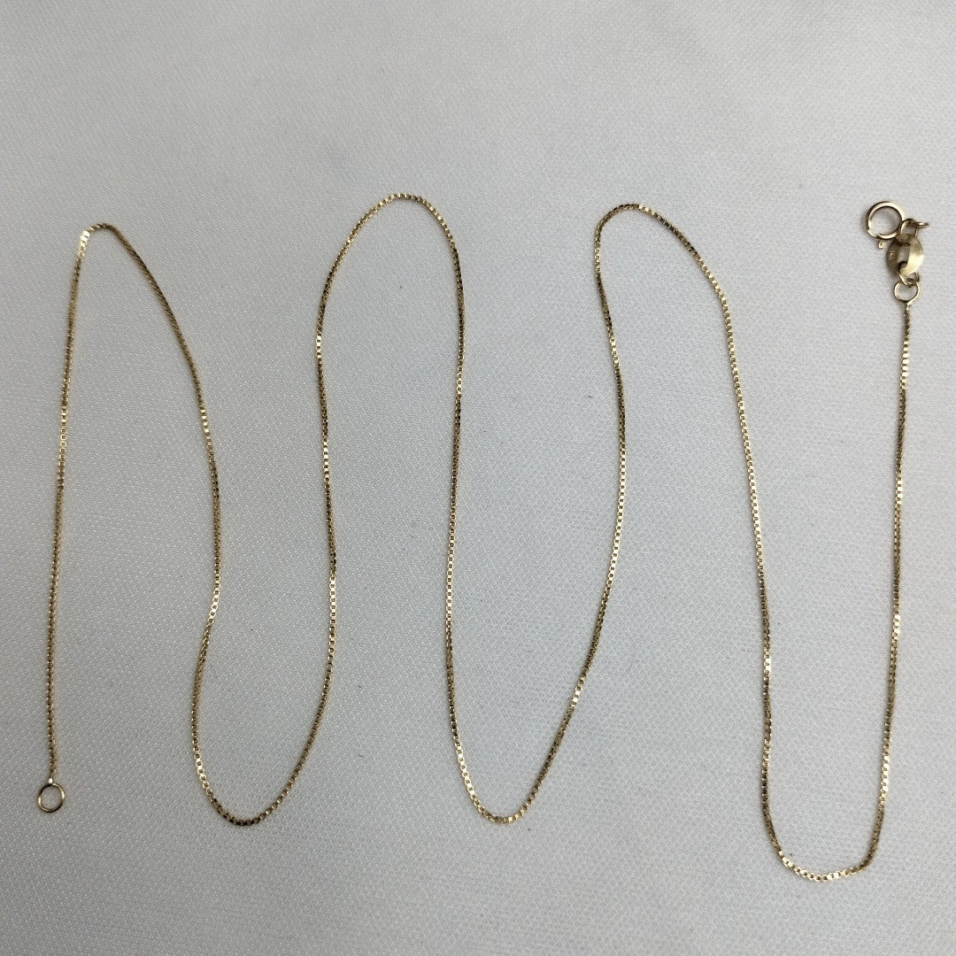 CADENA VENECIANO 14K 55 CM 1.7 GR (NUEVO)