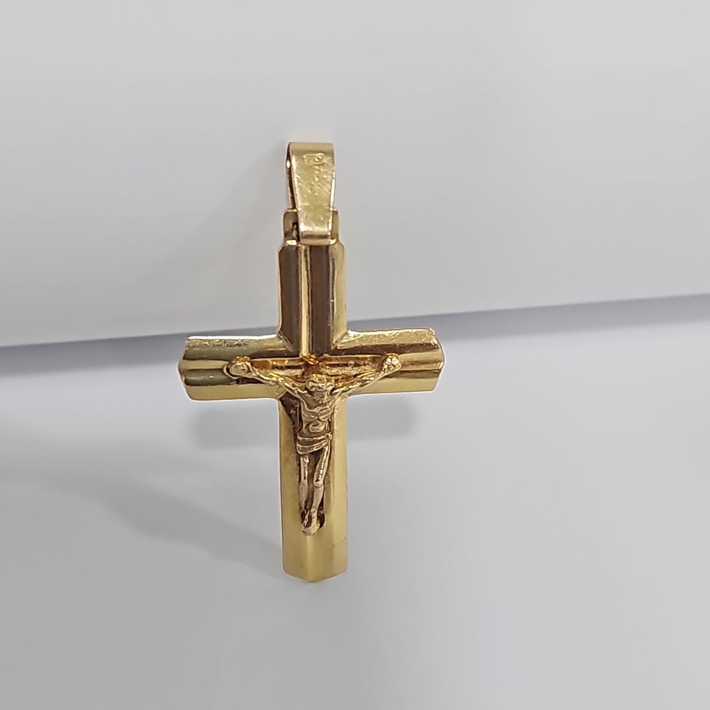CRUCIFIJO ORO 14 K 3.3 GRMS (SEMINUEVO)