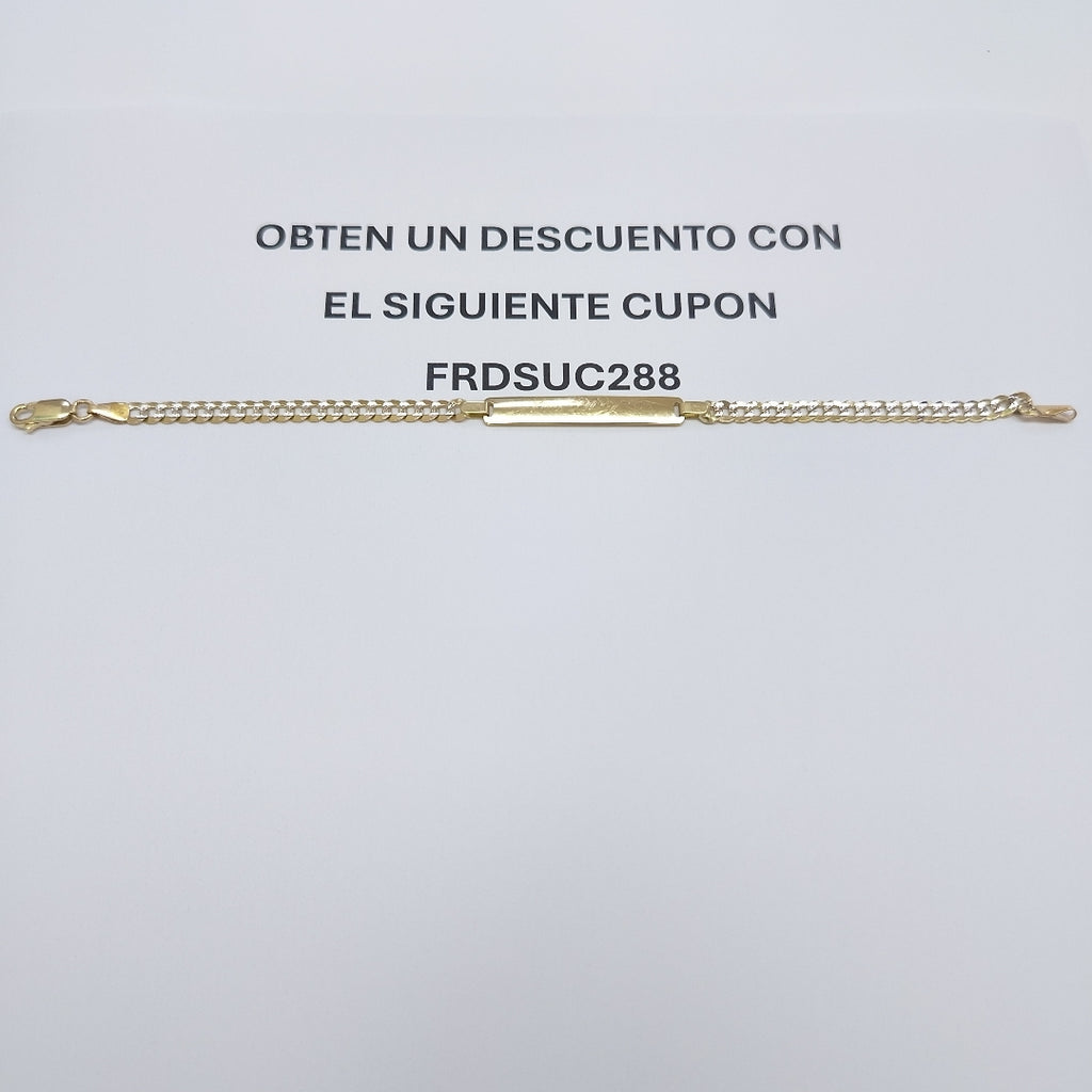 ESCLAVA ORO 14 K 5,30 GRMS (SEMINUEVO)