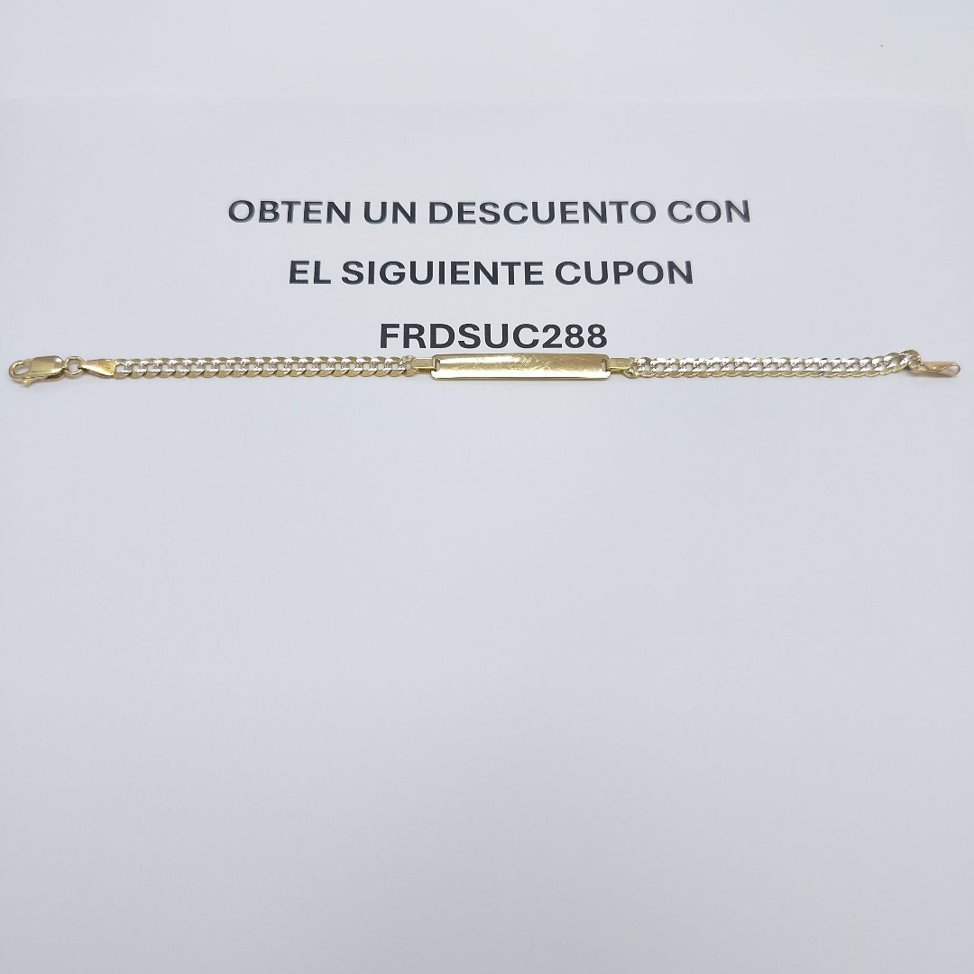 ESCLAVA ORO 14 K 5,30 GRMS (SEMINUEVO)