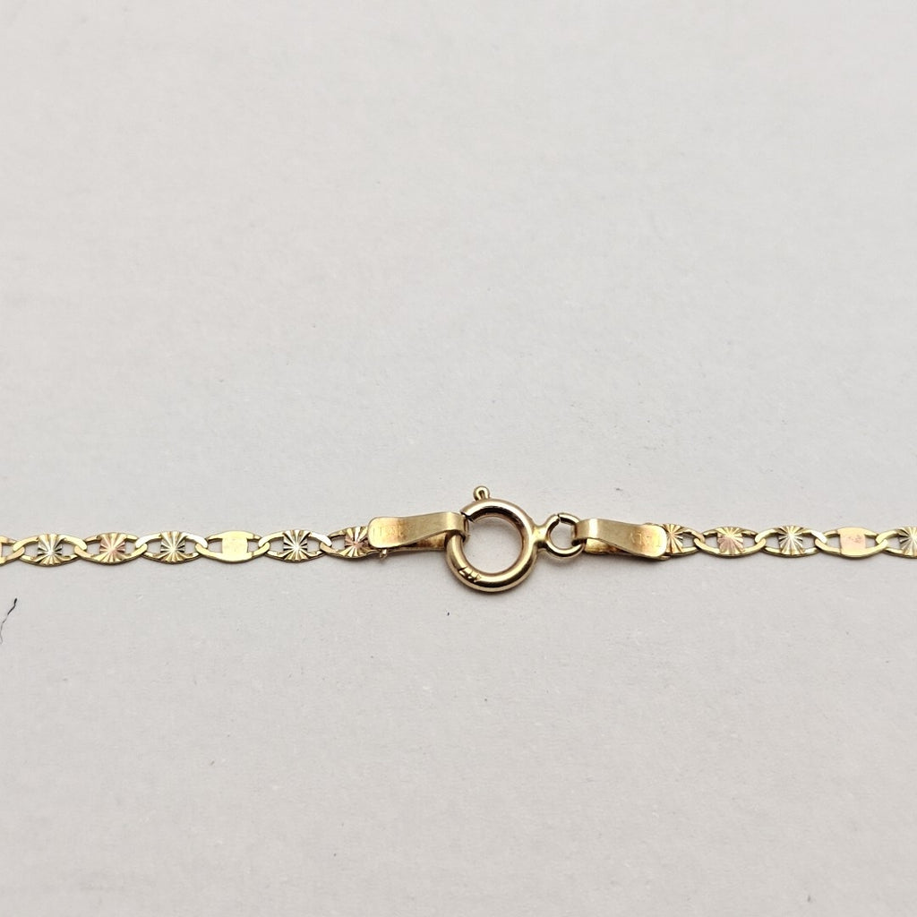 CADENA ORO COMBINADO 10 K 1.2 GRMS (SEMINUEVO)