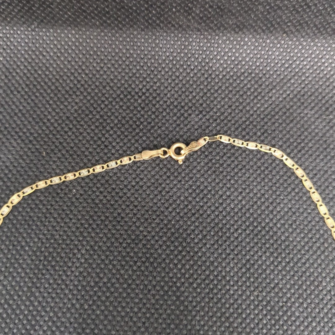 CADENA ORO, ORO COMBINADO 14 K 2.1 GRMS (SEMINUEVO)