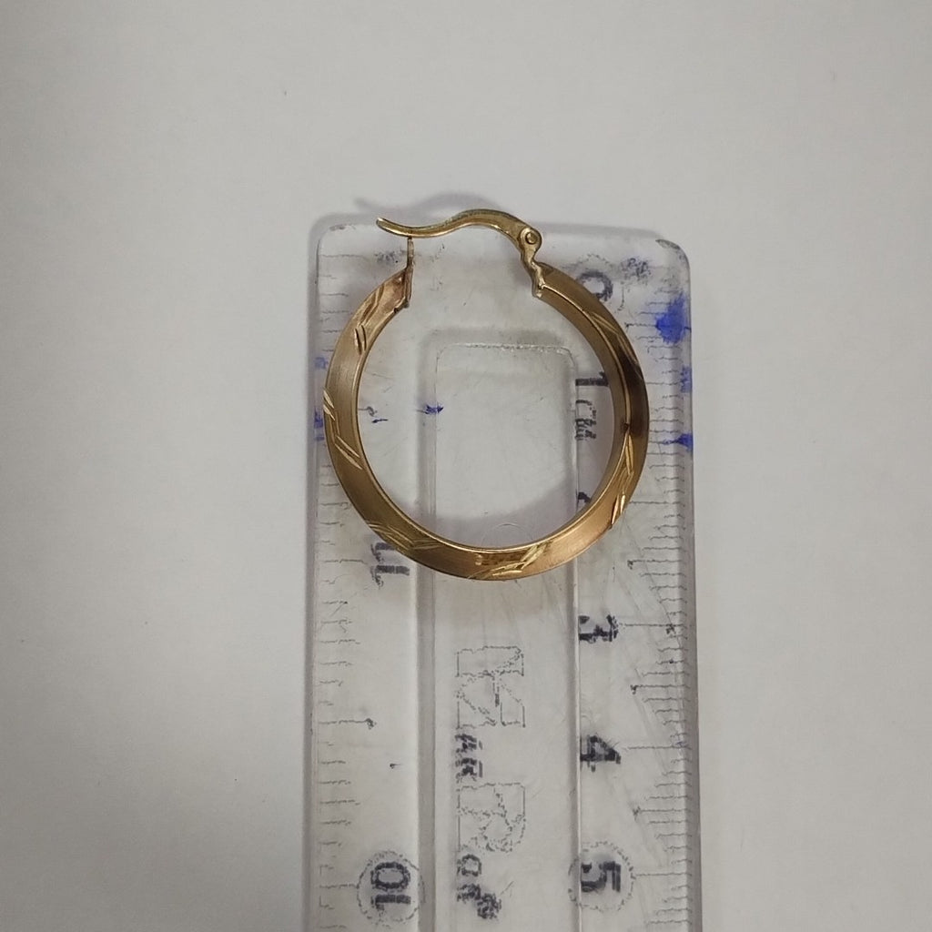 ARRACADAS PAR ORO 10 K 2.6 GRMS (SEMINUEVO)