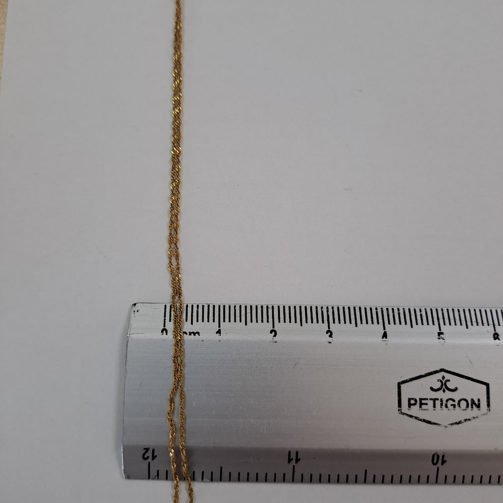 CADENA ORO 14 K 0.9 GRMS (SEMINUEVO)