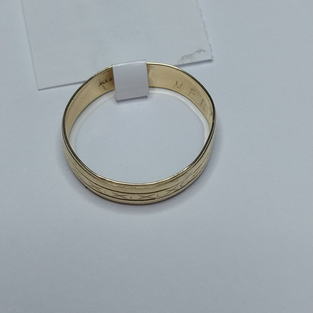 ARGOLLA ORO 10 K 1.7 GRMS (SEMINUEVO)