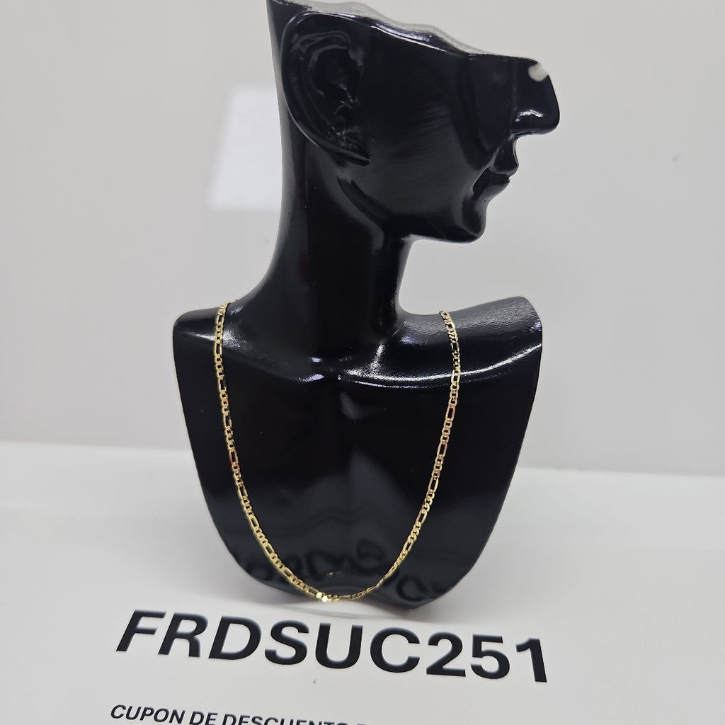 CADENAS CARTIER 3 1 AMARILLA ORO 14K 1.9 (NUEVO)