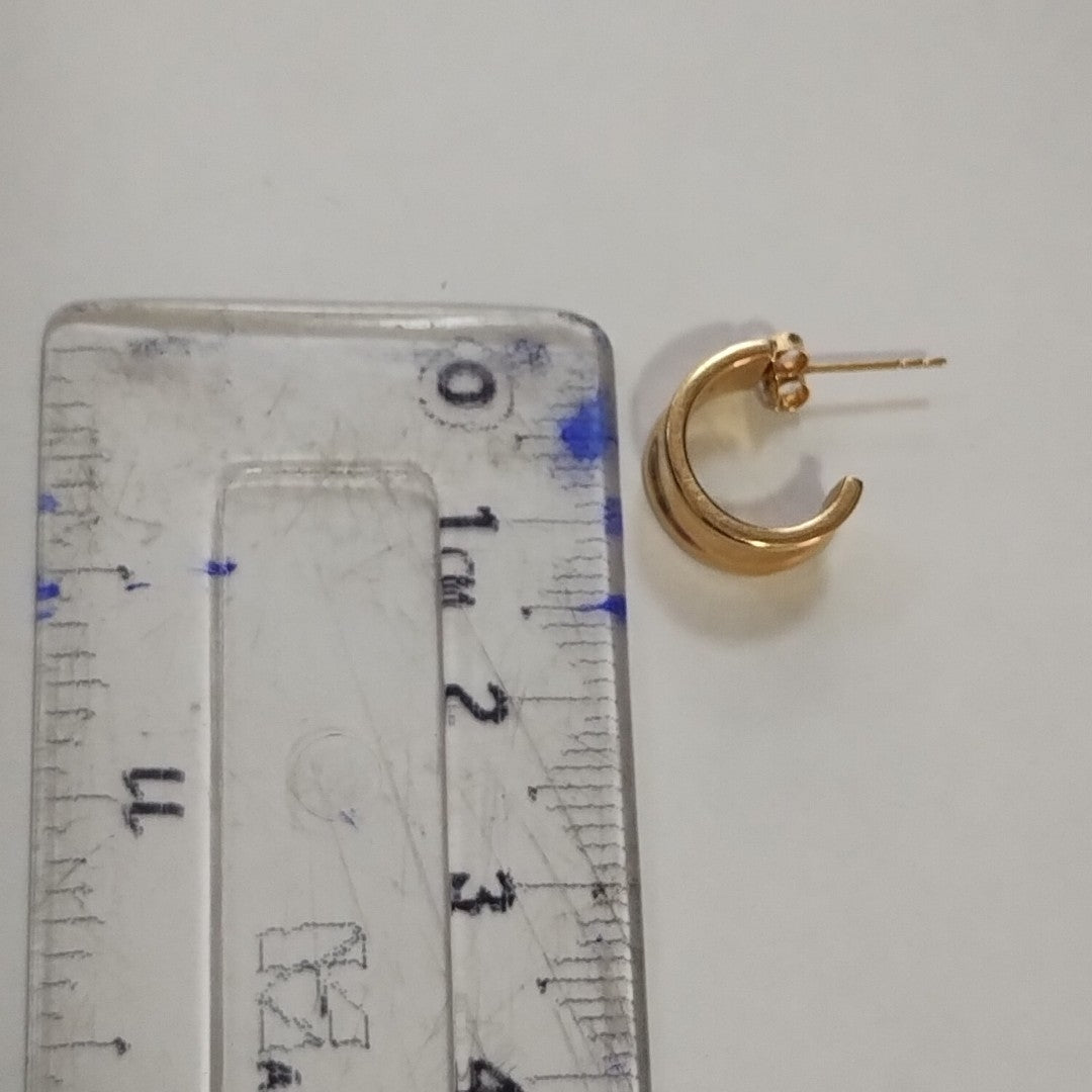 ARETES PAR ORO 10 K 3.2 GRMS (SEMINUEVO)