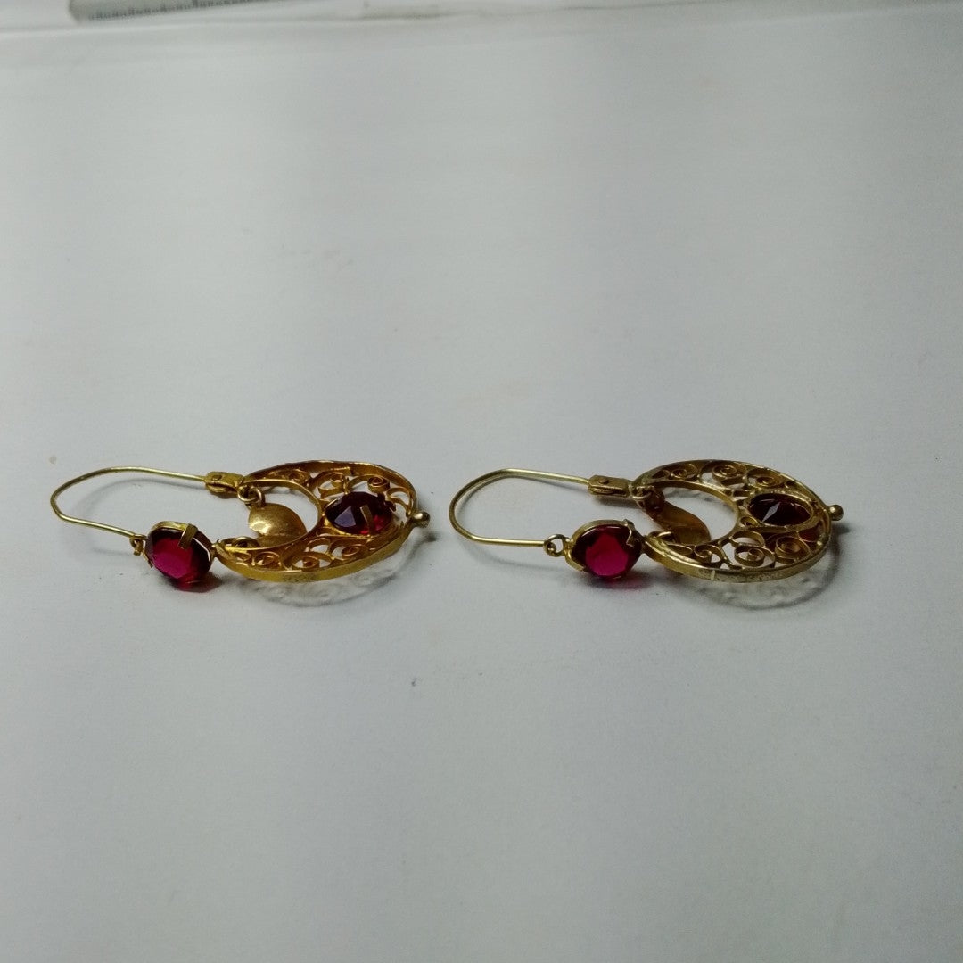 ARETES PAR ORO 8 K 3,90 GRMS (SEMINUEVO)