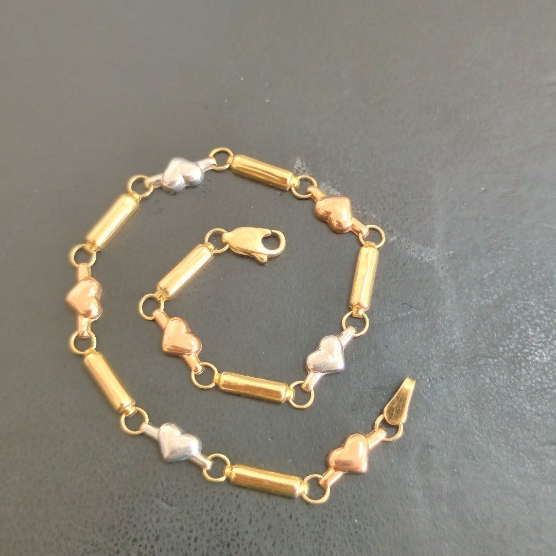 PULSERA ORO 14 K 3.1 GRMS (SEMINUEVO)