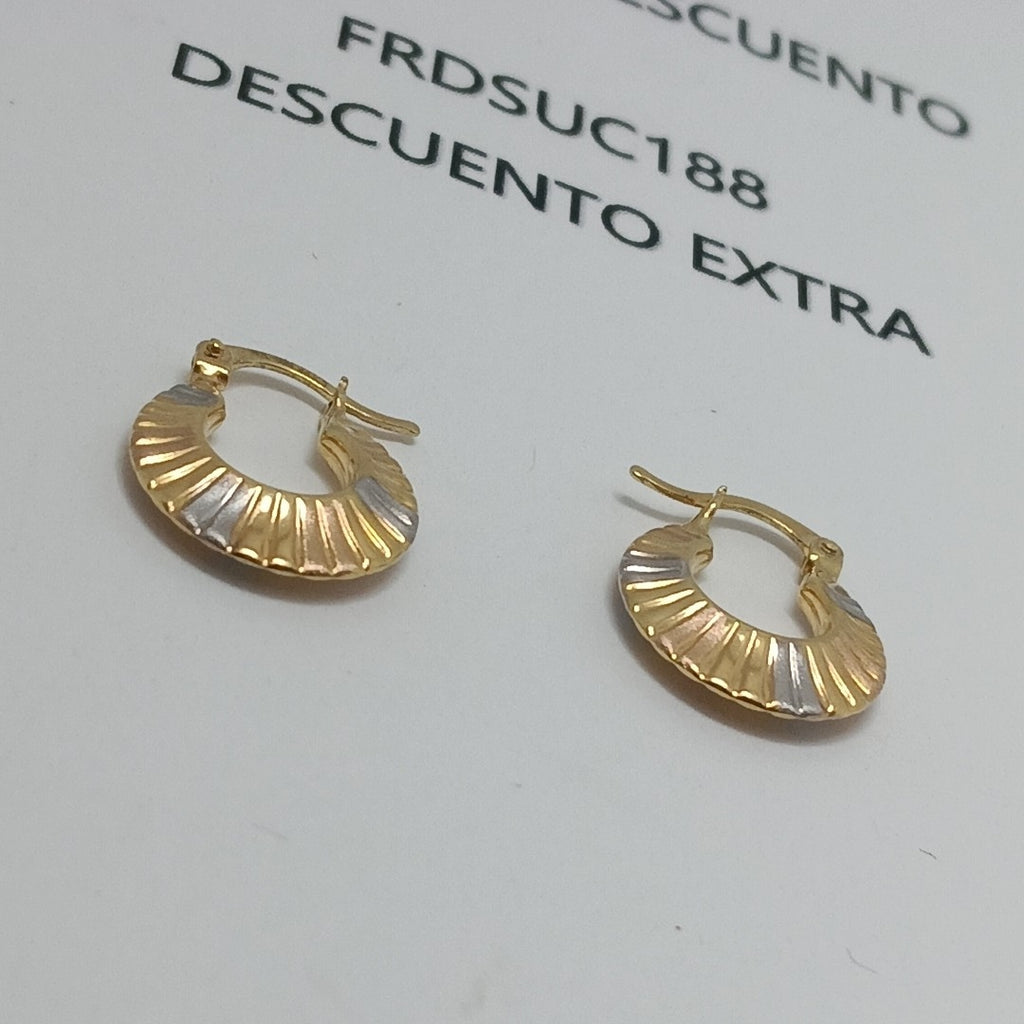 ARRACADAS ORO 14K 1.7 (NUEVO)