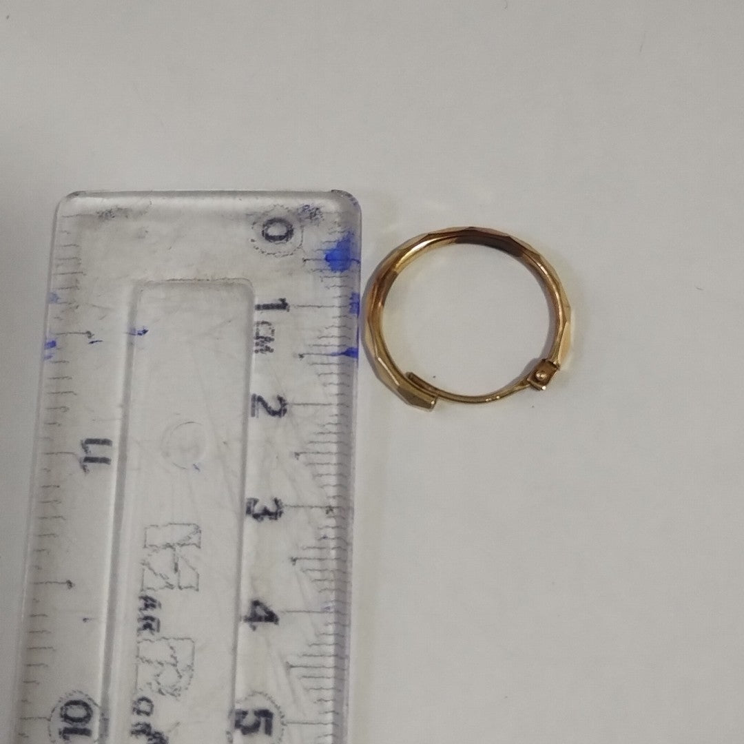 ARRACADAS PAR ORO 14 K 2,20 GRMS (SEMINUEVO)