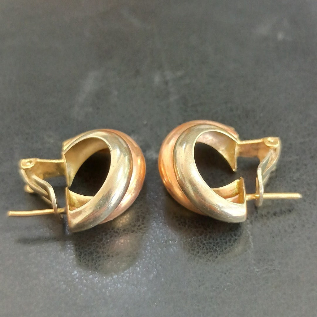 ARETES PAR ORO 14 K 6.1 GRMS (SEMINUEVO)