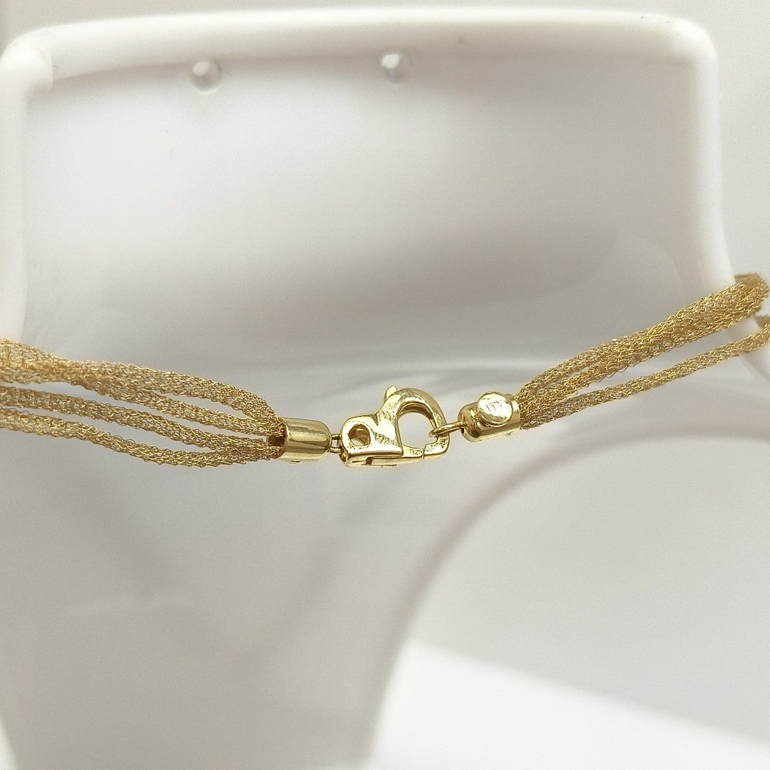 GARGANTILLA ORO COMBINADO 14 K 13,60 GRMS (SEMINUEVO)