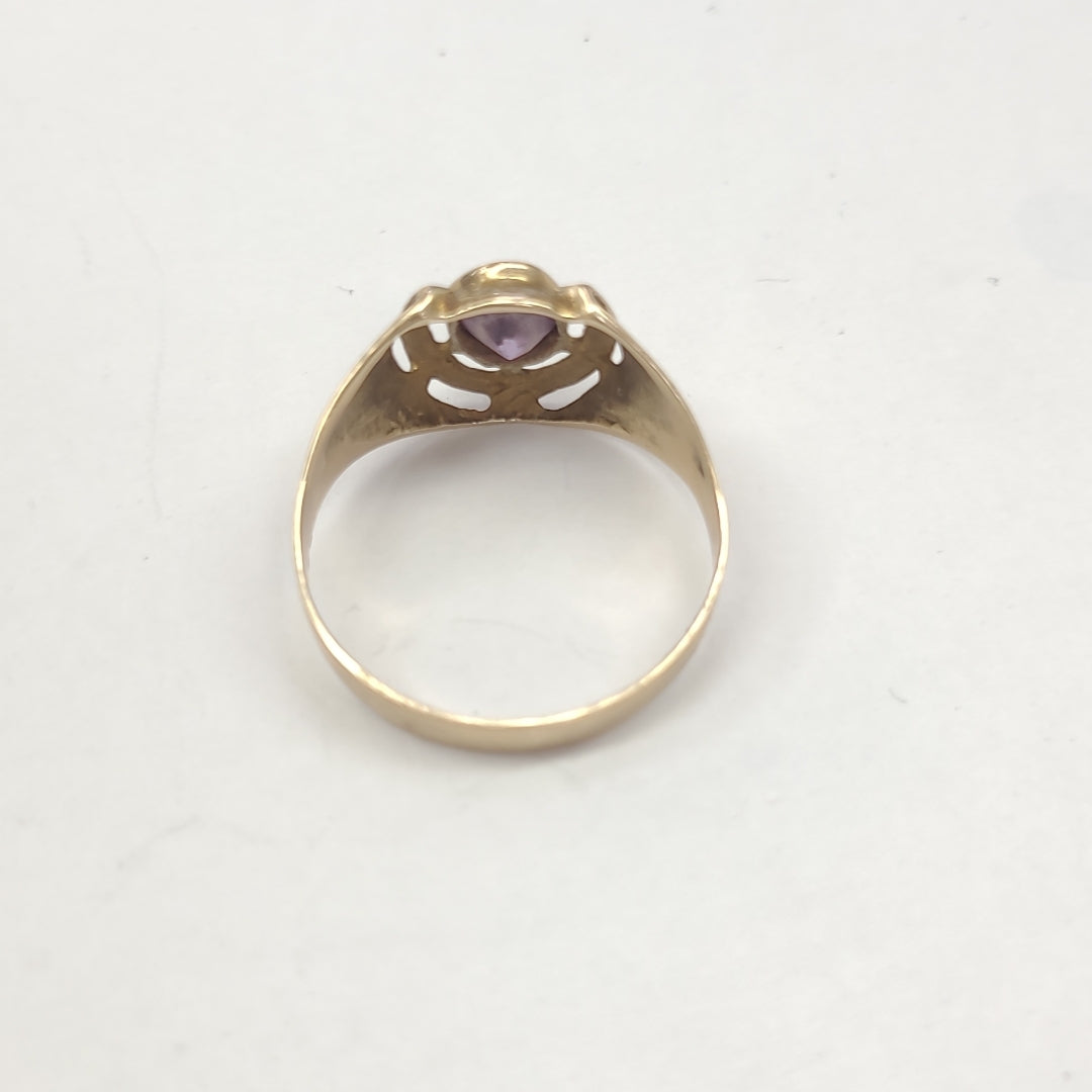 ANILLO ORO 10 K 3.2 GRMS (SEMINUEVO)