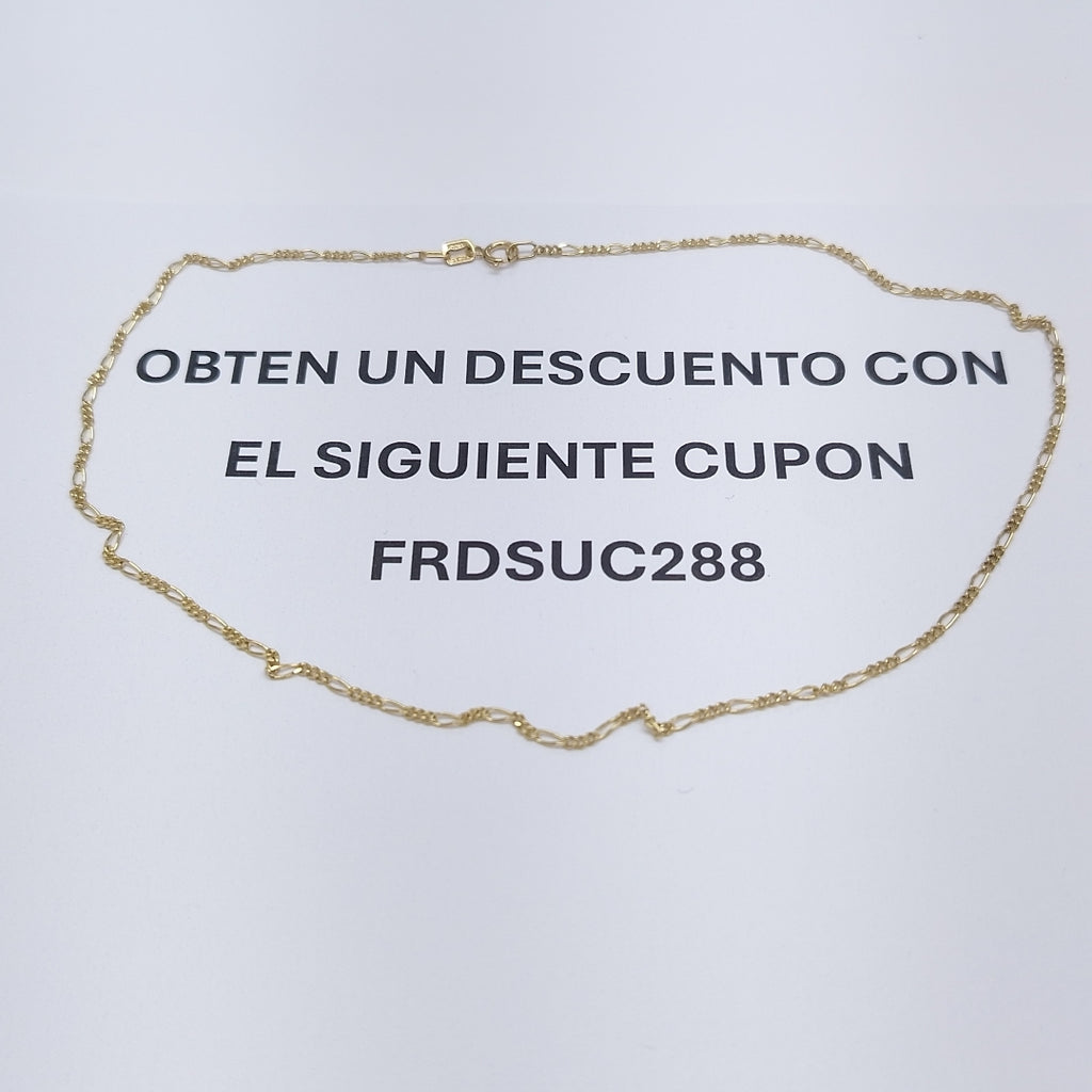 CADENA ORO 14 K 1.9 GRMS (SEMINUEVO)