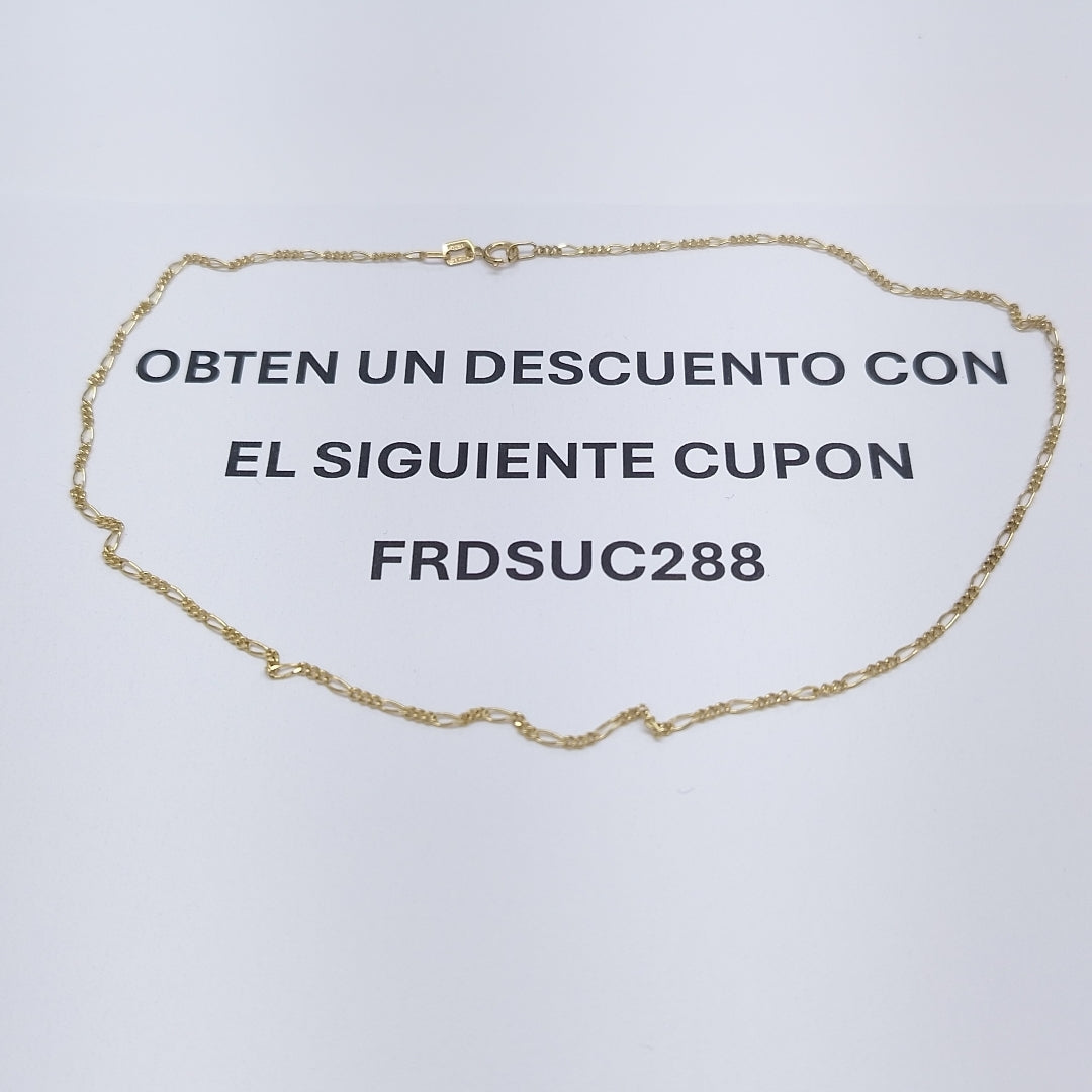 CADENA ORO 14 K 1.9 GRMS (SEMINUEVO)