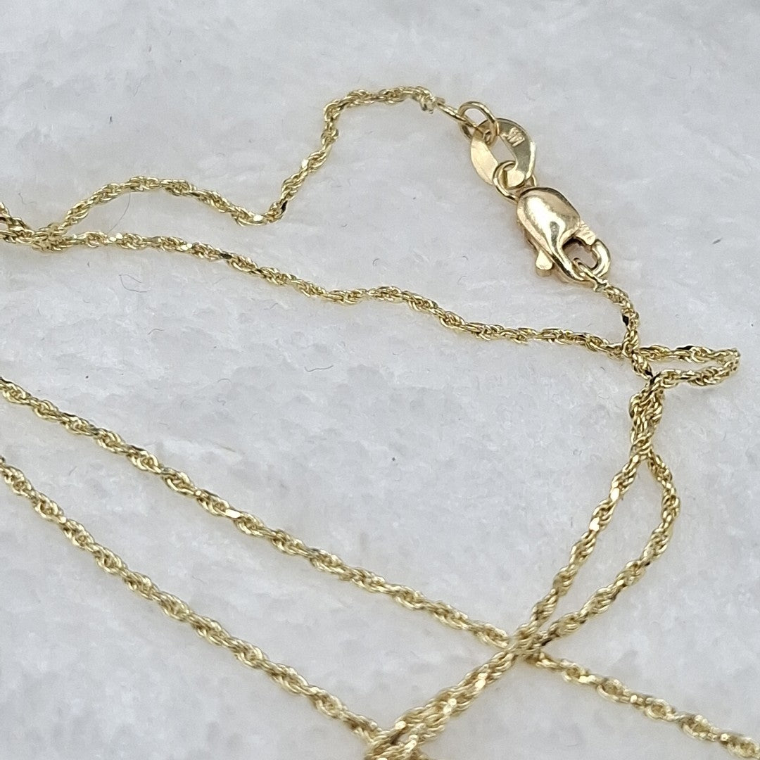 CADENA TORZAL 14K 55 CM 2.9 GR (NUEVO)