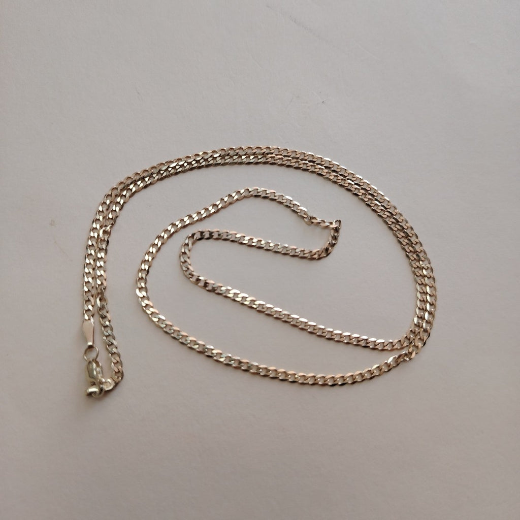 CADENA BARBADA 14K 55 CM 5.5 GR (NUEVO)