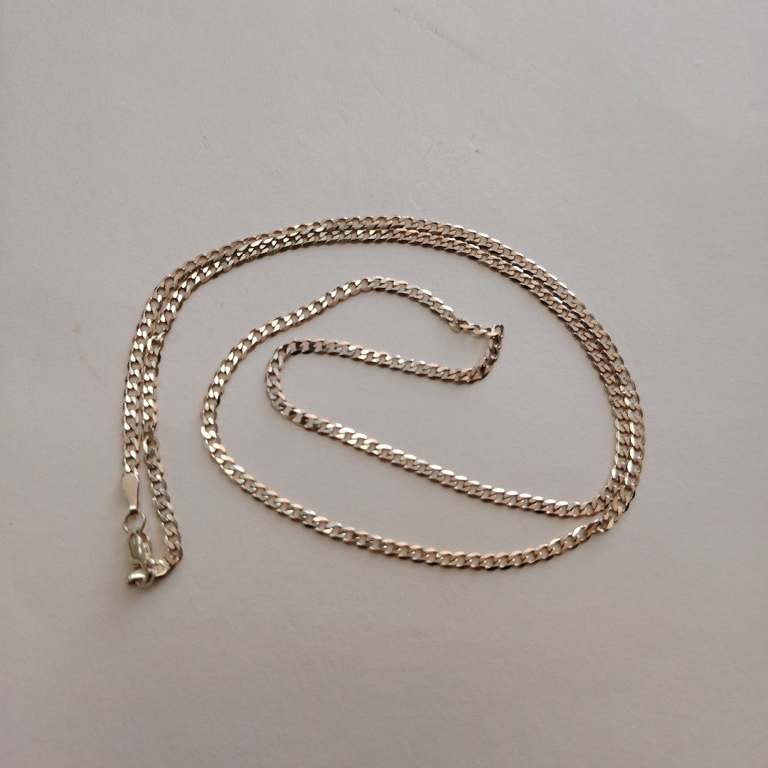 CADENA BARBADA 14K 55 CM 5.5 GR (NUEVO)