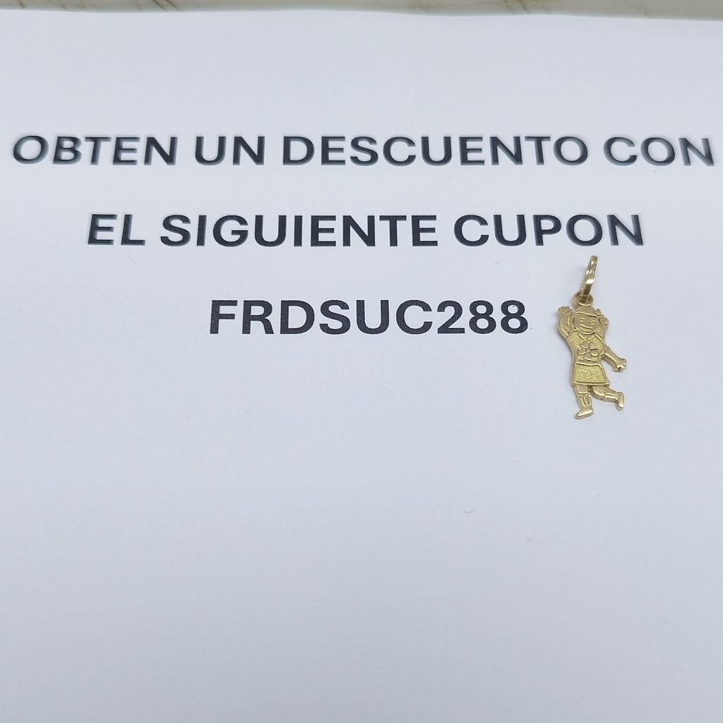 DIJE ORO 14 K 1,10 GRMS (SEMINUEVO)