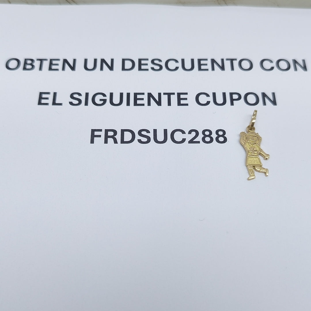 DIJE ORO 14 K 1,10 GRMS (SEMINUEVO)