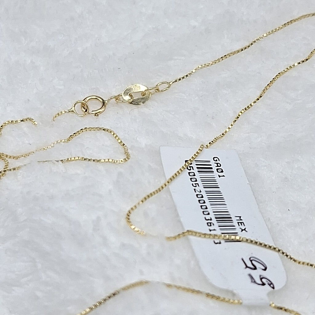 CADENA VENECIANO 14K 55 CM 1.8 GR (NUEVO)
