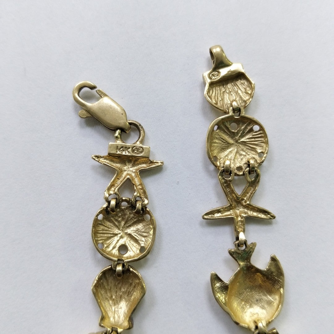 PULSERA ORO 14 K 12.6 GRMS (SEMINUEVO)