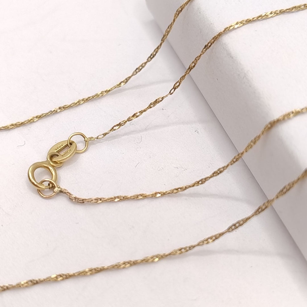 CADENA ORO 10 K 0.9 GRMS (SEMINUEVO)