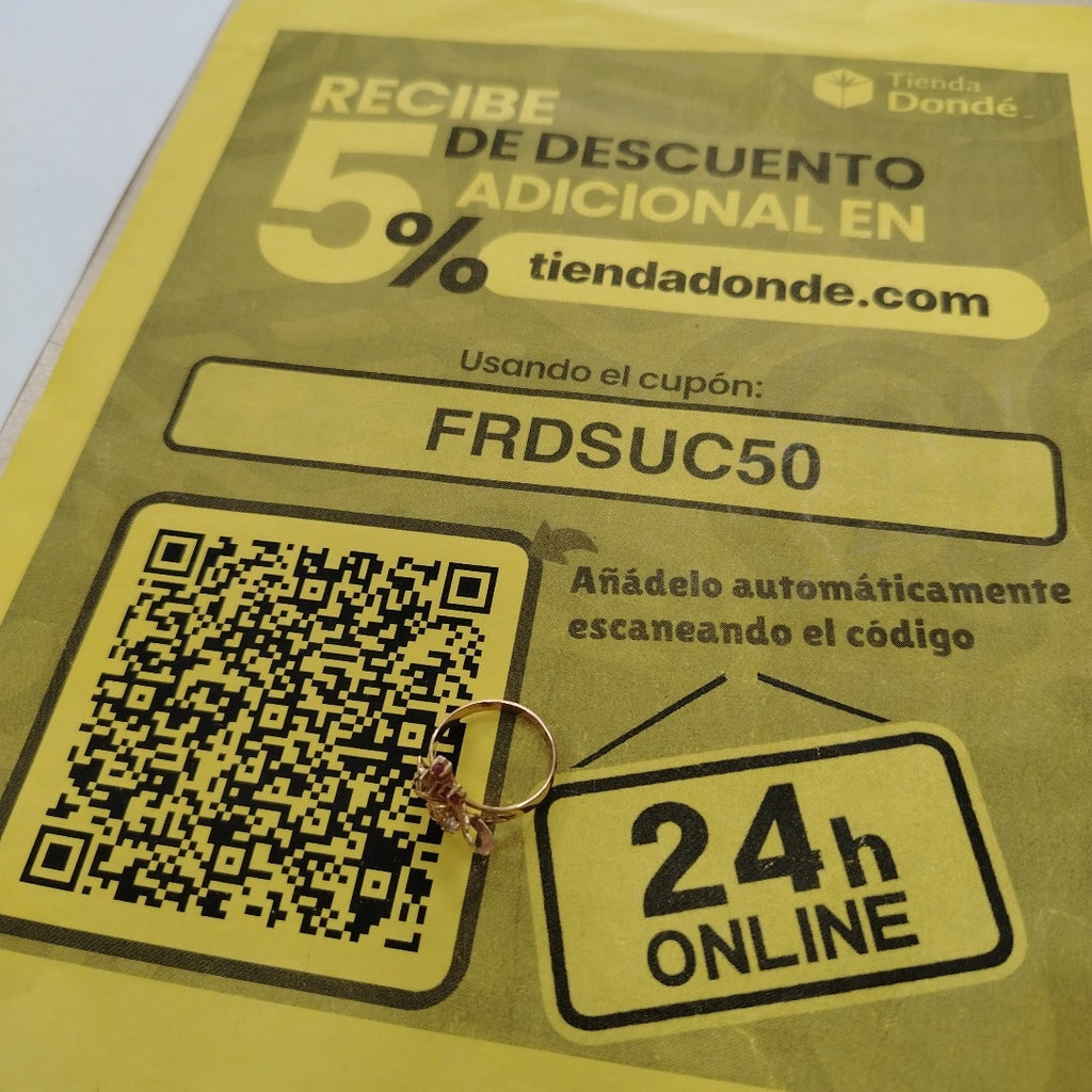 ANILLITO ORO 8 K 2.6 GRMS (SEMINUEVO)