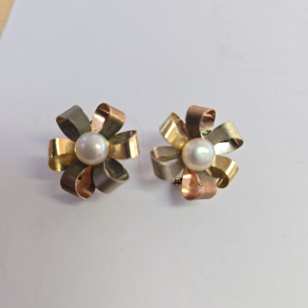 ARETES PAR ORO 8 K 5,30 GRMS (SEMINUEVO)