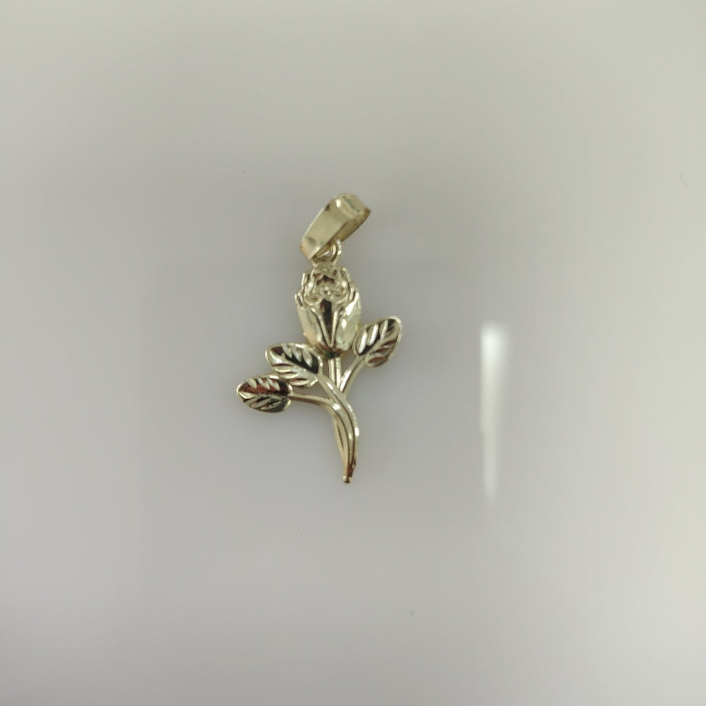 DIJE ROSA 10K 1.4 GR (NUEVO)