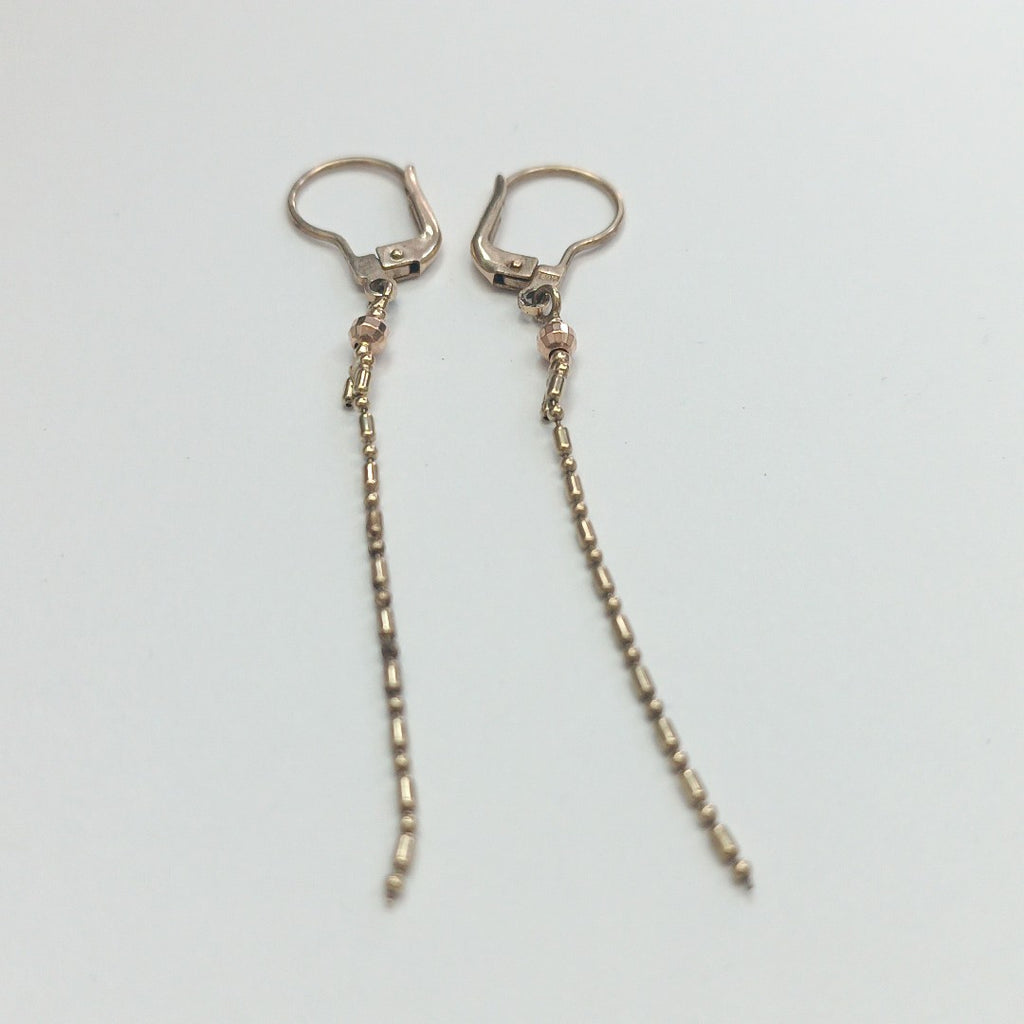 ARETES PAR ORO 10 K 1.8 GRMS (SEMINUEVO)
