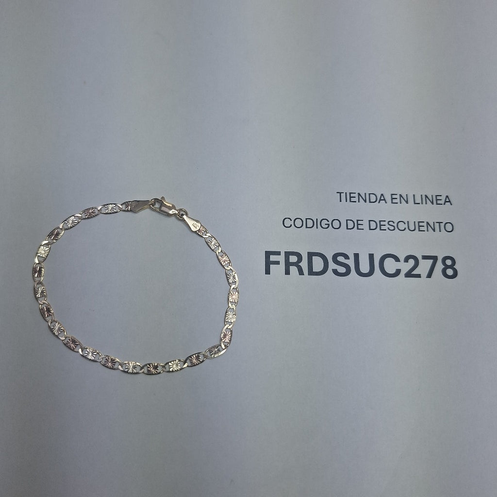 PULSERA GUCHI 14K 18 CM 2.9 GR (NUEVO)