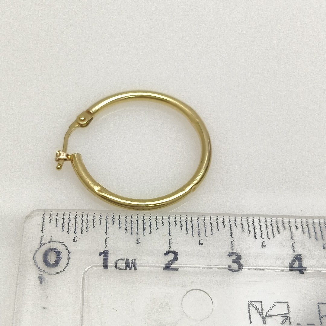 ARRACADAS PAR ORO 14 K 1.1 GRMS (SEMINUEVO)