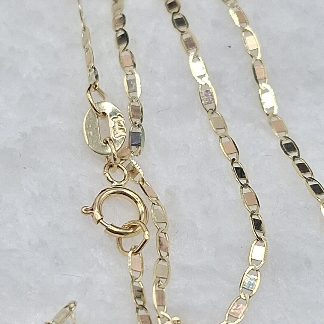 CADENA GUCHI 14K 50 CM 1.7 GR (NUEVO)